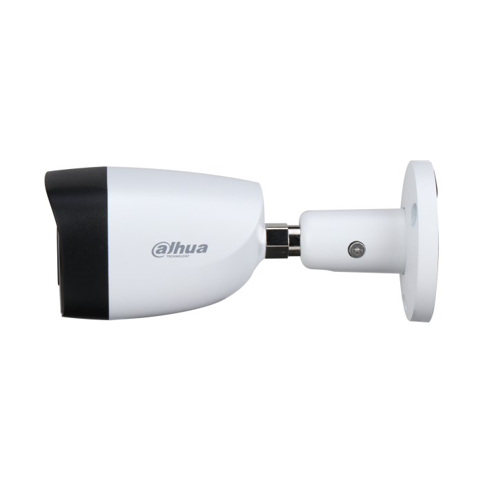 Dahua DH-HAC-HFW2241CMP-A-0360B-S2 — цилиндрическая HDCVI-камера 2 Мп, объектив 3,6 мм, микрофон, ИК до 30 м