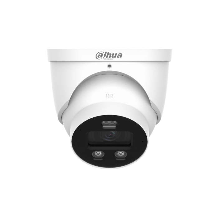 Dahua DH-IPC-HDW3449HP-AS-PV-0280B-PRO — купольная IP-камера 4 Мп, объектив 2,8 мм, микрофон, ИК до 30 м