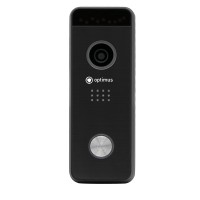 Optimus DSH-1080_v.1(черный) - Вызывная панель на 1 видеодомофон