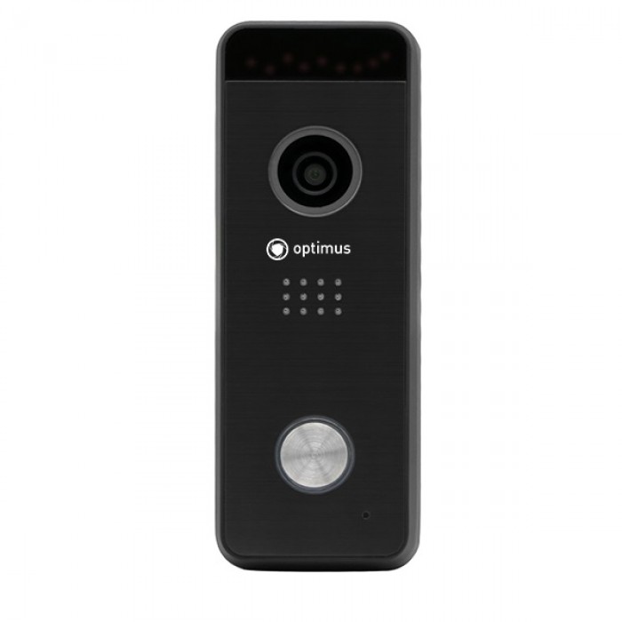 Optimus DSH-1080_v.1(черный) - Вызывная панель на 1 видеодомофон