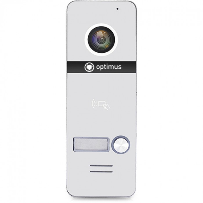 Optimus DSH-1080/1 (белый) - Вызывная панель на 1 видеодомофон