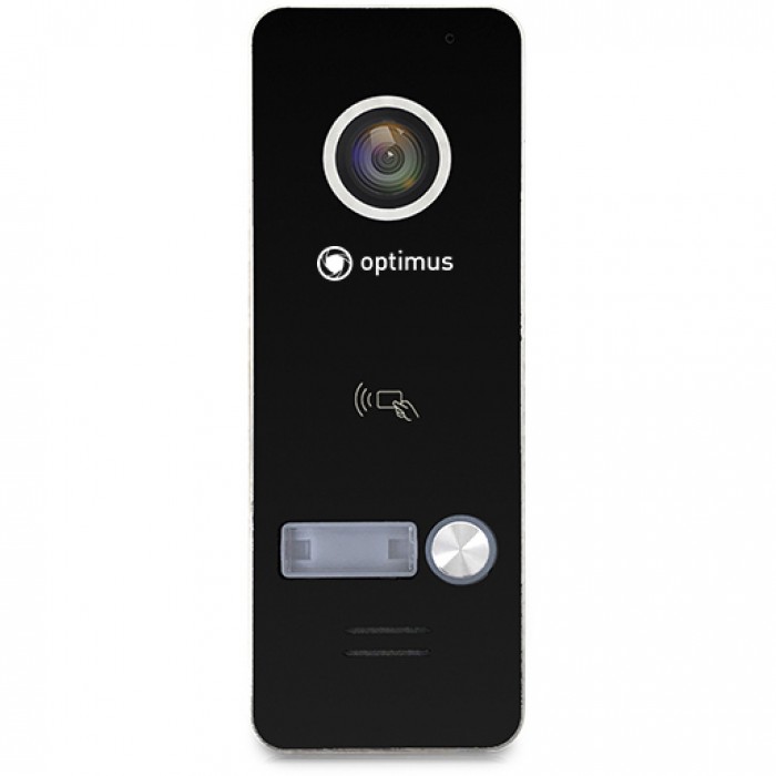 Optimus DSH-1080/1 (черный) - Вызывная панель на 1 видеодомофон