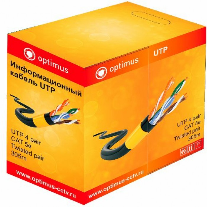 Optimus UTP-5e 4x2x0.5 Cu (outdoor)