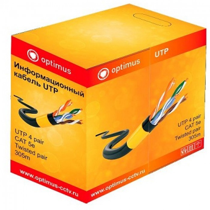 Optimus UTP-5e 4x2x0.5 Cu (indoor)