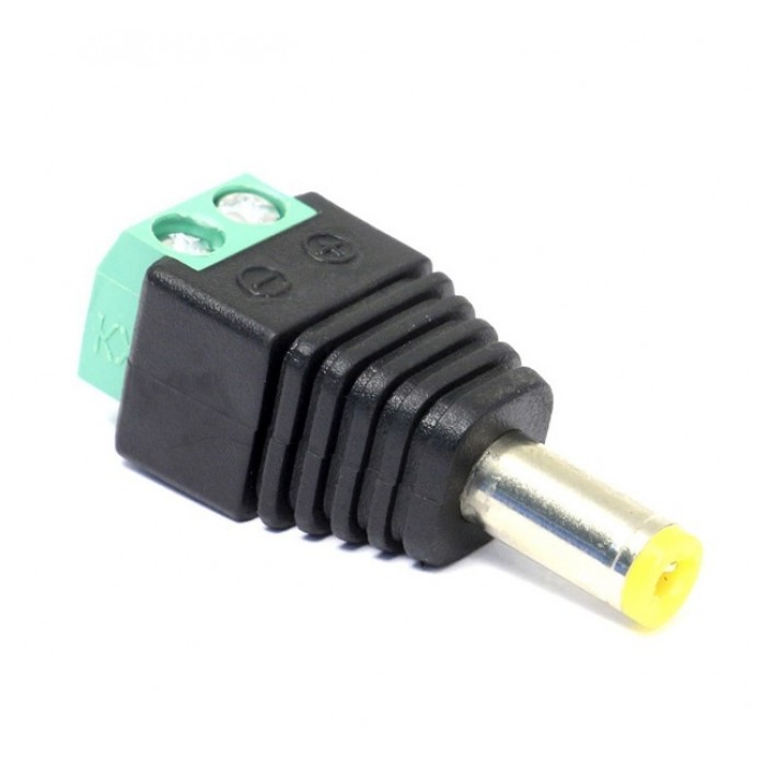 Optimus Разъем питания штекер с клеммной колодкой_v.2 (20шт)