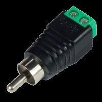 Tantos РАЗЪЕМ TS RCA штекер с клеммной колодкой,под винт