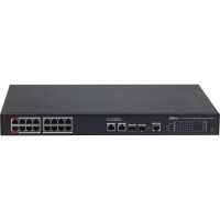 Dahua DH-S4220-16GT-240 — управляемый гигабитный PoE-коммутатор уровня L2 на 20 портов