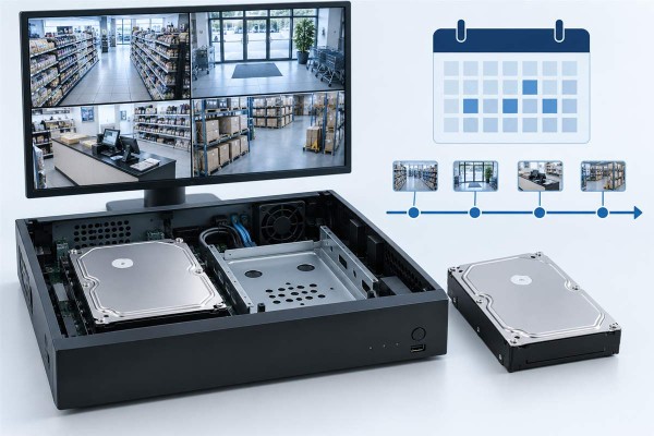 Архив видеонаблюдения: как рассчитать HDD на 14 и 30 дней