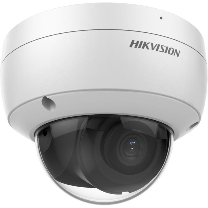 Hikvision DS-2CD2123G2-IU(2.8mm)(D) — уличная купольная IP-камера 2 Мп, объектив 2,8 мм, микрофон, AcuSense
