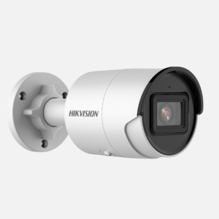 Hikvision DS-2CD2083G2-IU(6mm) — уличная цилиндрическая IP-камера 8 Мп, объектив 6 мм, микрофон, AcuSense