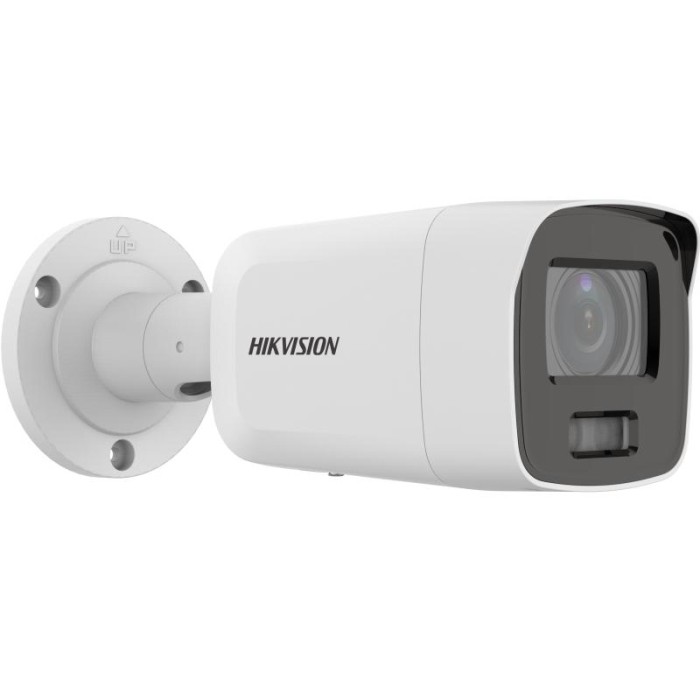 Hikvision DS-2CD2087G2-LU (6 мм) — цилиндрическая IP-камера 8 Мп, объектив 6 мм, микрофон