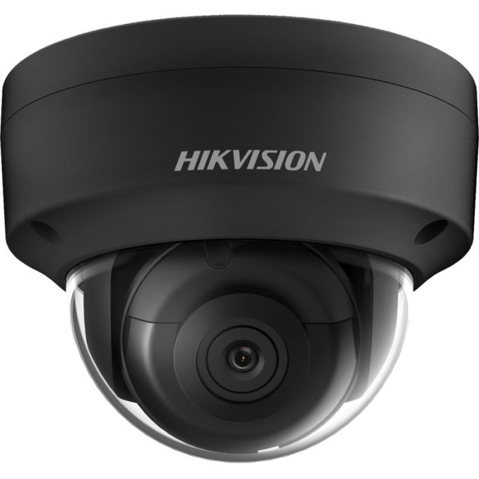 Hikvision DS-2CD2183G2-IS(BLACK)(2.8mm) — чёрная купольная IP-камера 8 Мп, объектив 2,8 мм, AcuSense