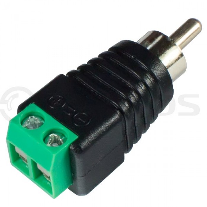 Tantos РАЗЪЕМ TS RCA штекер с клеммной колодкой